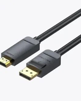 Vention кабел Cable DisplayPort to HDMI 3.0m - 4K Gold Plated - HAGBI