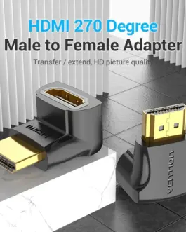 Alternative view of Vention Адаптер Adapter HDMI Right Angle 270 Degree M/F - AINB0