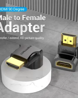 Alternative view of Vention Адаптер Adapter HDMI Right Angle 90 Degree M/F - AIOB0