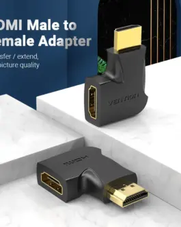 Alternative view of Vention Адаптер Adapter HDMI Vertical Flat 90 Degree M/F - AIPB0