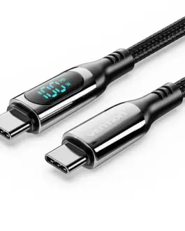 Vention кабел USB2.0 Type-C/Type-C 100W 1.2m - TAYBAV
