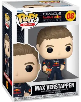 Alternative view of Фигурка Funko Pop! Racing: Oracle Red Bull Racing - Max Verstappen with Helm #08
