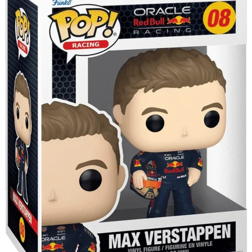Alternative view of Фигурка Funko Pop! Racing: Oracle Red Bull Racing - Max Verstappen with Helm #08