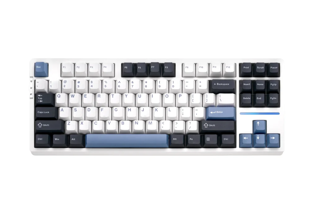 VGN безжична геймърска механична клавиатура Wireless Gaming Mechanical Keyboard - V87 Starry Sky - Dynamic Silver Switches