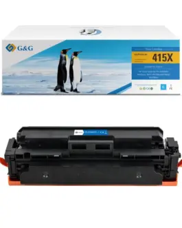 КАСЕТА ЗА HP Color Laserjet PRO M454dn/M454dw/MFP M479dw/M479fdn/M479fdw - Cyan - /415X/ - W2031X - PN NT-PH2031XC -