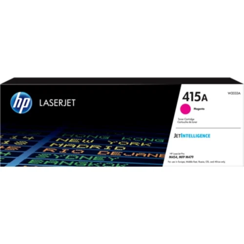КАСЕТА ЗА HP Color Laserjet PRO M454/MFP M479 - Magenta - /415A/ - PN W2033A