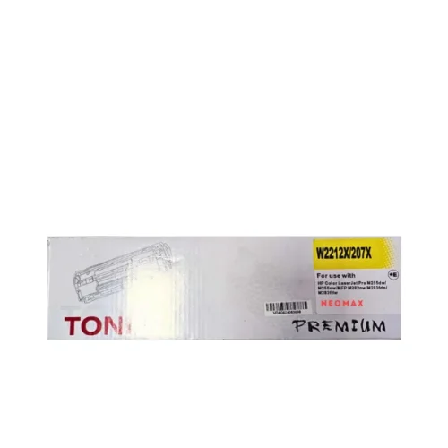 КАСЕТА ЗА HP Color Laserjet PRO M255dw/MFP M282nw/M283cdw/M283fdw - /207X/ - Yellow - W2212X - PN HT-W2212XY -