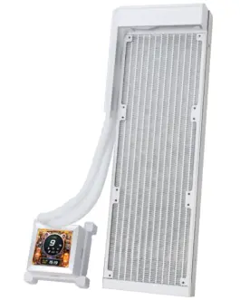 Alternative view of Охладител за процесор Lian Li HydroShift LCD 360 Fanless RGB - Бял