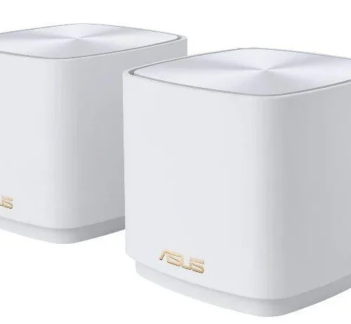 Безжична MESH система Asus ZenWiFi XD4 PLUS (W-2-PK) AX1800 (802.11ax) MU-MIMO OFDMA Ai