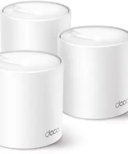 Access Point TP-Link Deco X50 3 pack 3x LAN/WAN 2.4/5 GHz 574 - 2402 Mbps Gigabit
