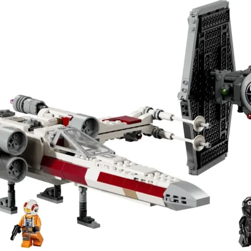 Alternative view of LEGO Star Wars - Mash Up TIE Fighter X-Wing, 75393