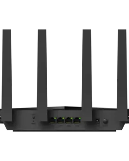 Alternative view of Безжичен рутер Cudy WR11000, BE11000 Tri Band Wi-Fi 7, 4x2.5Gbps порт, 6x5dBi антени