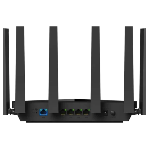 Alternative view of Безжичен рутер Cudy WR6500H, BE6500 двубандов Wi-Fi 7, 1x2.5Gbps WAN порт,4x10/100/1000, 6x5dBi антени