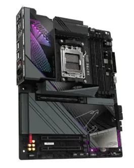 Alternative view of Дънна платка GIGABYTE X870E AORUS MASTER, Socket AM5