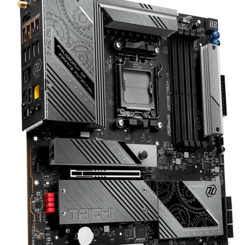 Alternative view of Дънна платка ASROCK X870E TAICHI LITE, Socket AM5