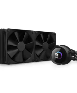 Охладител за процесор NZXT Kraken 240 Black - LCD Display