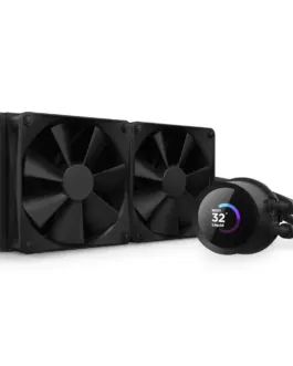 Охладител за процесор NZXT Kraken 240 Black - LCD Display