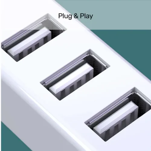 Unitek хъб USB 2.0 HUB 4 port White – Y-2146