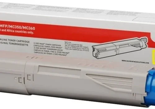 КАСЕТА ЗА OKI C 3500/3520/3530/MC 350/360 - Yellow - HIGH CAPACITY - PN 43459369