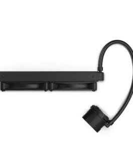 Alternative view of Охладител за процесор NZXT Kraken 280 Black - LCD Display