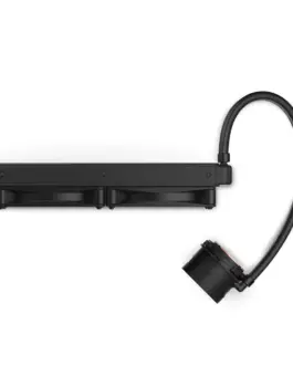 Alternative view of Охладител за процесор NZXT Kraken 280 Black - LCD Display