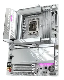Alternative view of Дънна платка GIGABYTE Z890 AORUS ELITE WIFI 7 ICE, LGA 1851