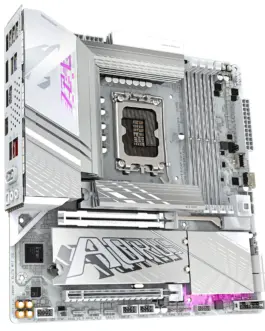 Alternative view of Дънна платка GIGABYTE Z890M AORUS ELITE WIFI 7 ICE, LGA 1851