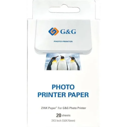 ДЖОБЕН ФОТО ПРИНТЕР – POCKET PHOTO PRINTER ZINK – G&G – PN