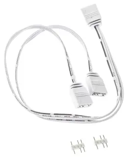 Alternative view of Кабел Kolink ARGB 1-2 Сплитер - 30 cm Бял