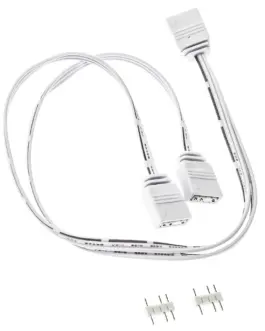 Alternative view of Кабел Kolink ARGB 1-2 Сплитер - 30 cm Бял
