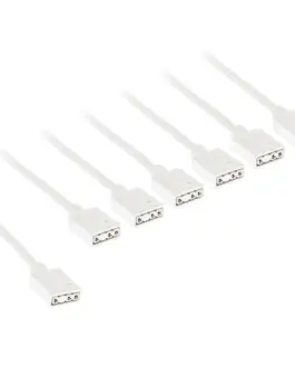 Кабел Kolink ARGB 1-6 Сплитер - 30 cm Бял