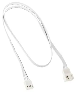 Alternative view of Удължителен кабел Kolink 4-Pin PWM - 60 cm, Бял