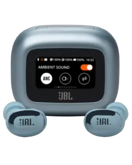 Блутут слушалки-тапи JBL Live Buds 3 - Син