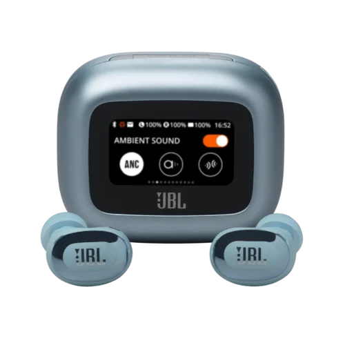 Блутут слушалки-тапи JBL Live Buds 3 - Син