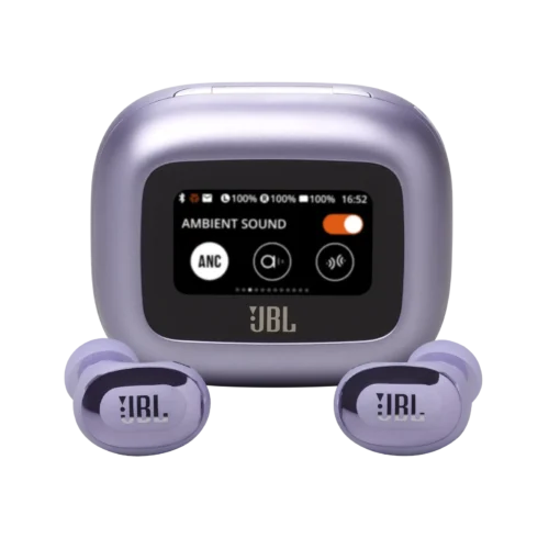 Блутут слушалки-тапи JBL Live Buds 3 - Лилав