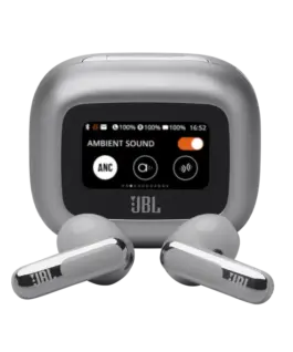 Блутут слушалки-тапи JBL Live Flex 3 - Сребрист