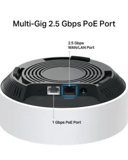 Alternative view of Безжична Wi-fi 6 Mesh система TP-Link Deco X50-PoE(3-pack) AX3000