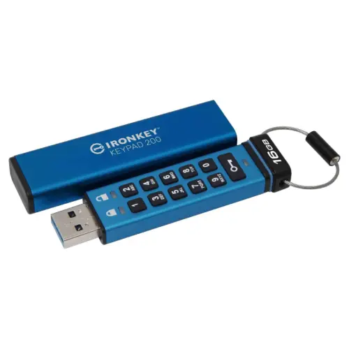 Alternative view of USB памет KINGSTON IronKey Keypad 200 - 16GB XTS-AES 256-bit