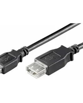 КАБЕЛ MICROCONNECT USB 2.0 Extension - 1.8m - PN USBAAF2B