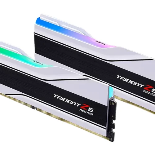 Памет за компютър G.SKILL Trident Z5 Neo RGB White 64GB(2x32GB) DDR5 6000MHz CL26 - AMD
