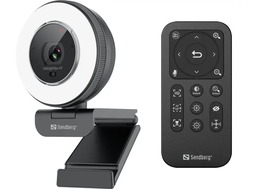 УЕБ КАМЕРА SANDBERG Streamer USB Webcam Pro Elite - Black - PN 134-39