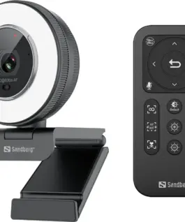 УЕБ КАМЕРА SANDBERG Streamer USB Webcam Pro Elite - Black - PN 134-39