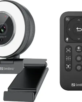 УЕБ КАМЕРА SANDBERG Streamer USB Webcam Pro Elite - Black - PN 134-39