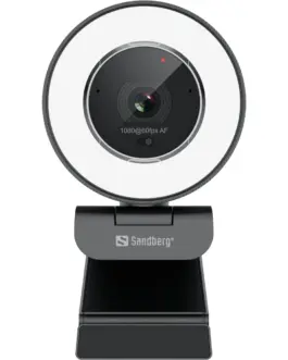 Alternative view of УЕБ КАМЕРА SANDBERG Streamer USB Webcam Pro Elite - Black - PN 134-39