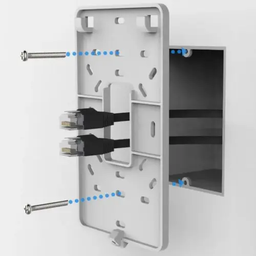 Стенна скоба за единична разпределителна кутия за точка за достъп Cambiums e430H