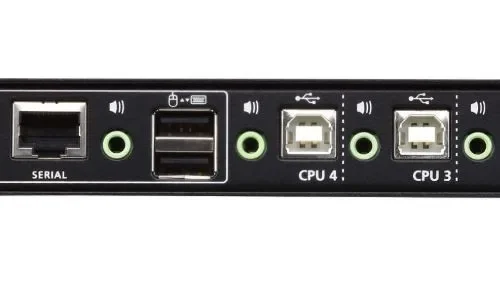 Alternative view of ATEN 4-Port USB KM Switch CS724KM-AT