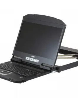 ATEN 1U Ultra Short Depth D. Rail FHD LCD Console