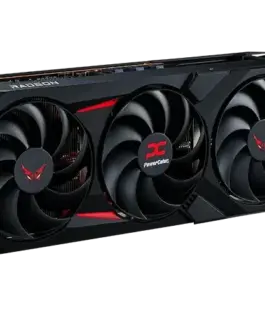 Alternative view of Видео карта PowerColor Radeon RX 9070 XT Red Devil 16GB GDDR6 Backplate Special Edition