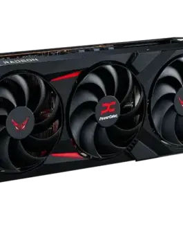 Alternative view of Видео карта PowerColor Radeon RX 9070 XT Red Devil 16GB GDDR6 Backplate Special Edition