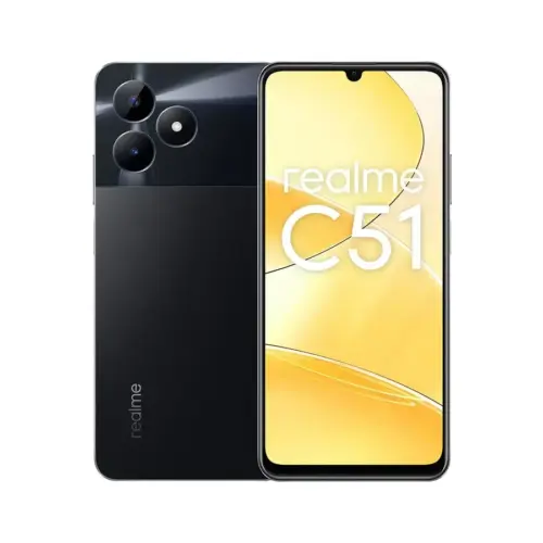 REALME Smartphone C51 4/128 GB Carbon черен RMX3830